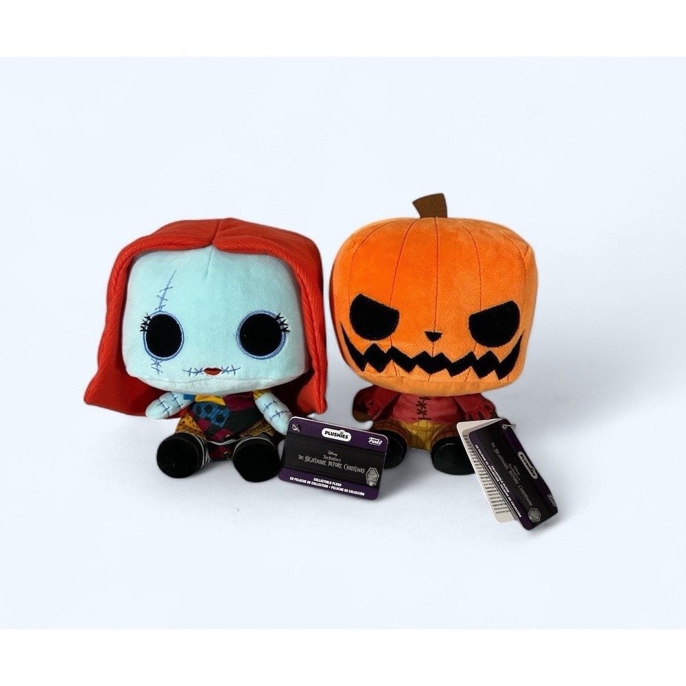 Funko Disney Nightmare Before Christmas Sally & Pumpkin Jack Plush